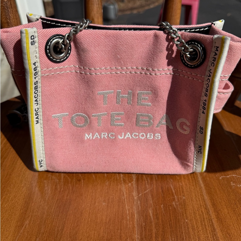 Marc Jacobs Pink Tote Bag